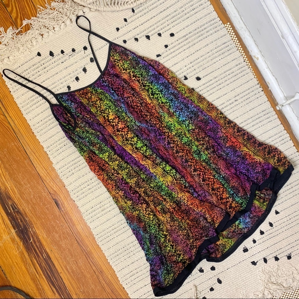 HANNE BLOCH Multicolor Viscose Cover Up / Tank